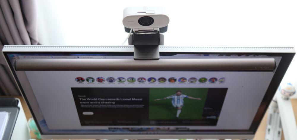 Hệ thống đèn kép trên&nbsp;ScreenBar Halo 2.