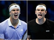 Bán kết tennis đỉnh cao ATP, WTA: Zverev "báo thù" Fritz, Sabalenka gặp “khắc tinh” Pegula