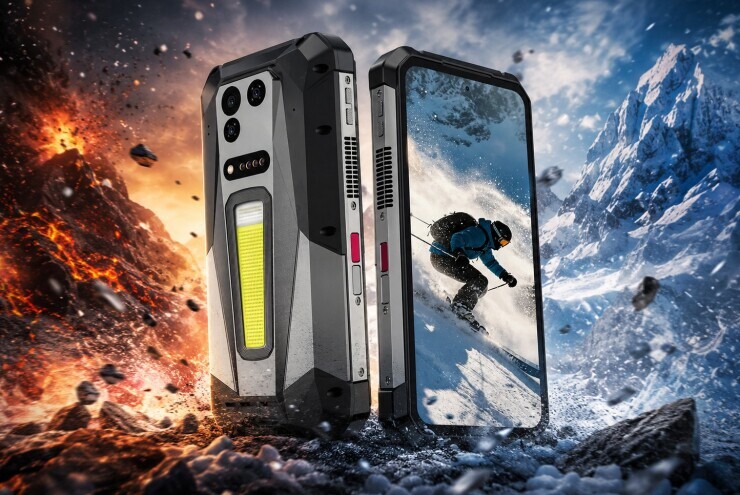 Ra mắt điện thoại siêu bền pin 17.600 mAh, tích hợp máy chiếu 2K