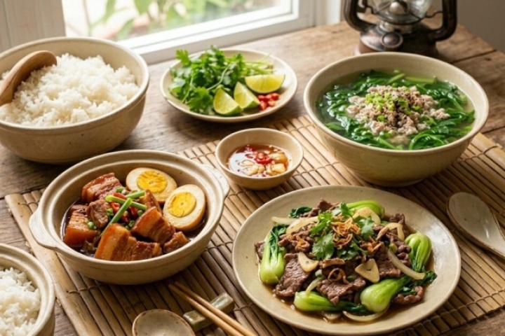 '1001 món ngon mỗi ngày' để giái đáp câu hỏi hôm nay ăn gì