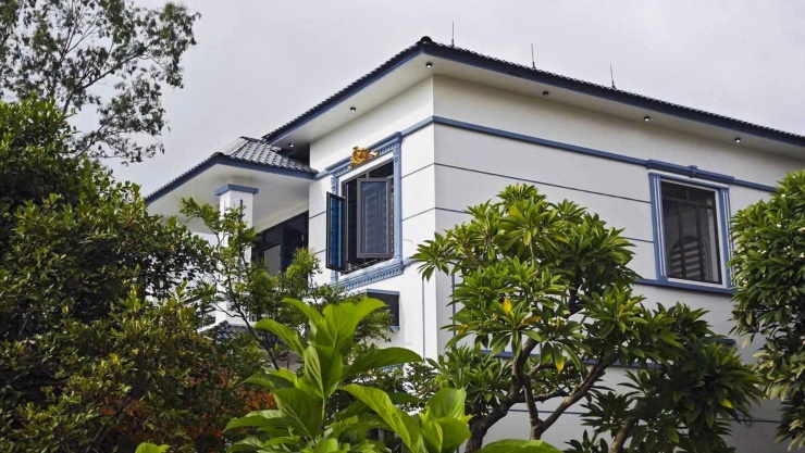Căn nhà xảy ra sự việc. Ảnh: N.C