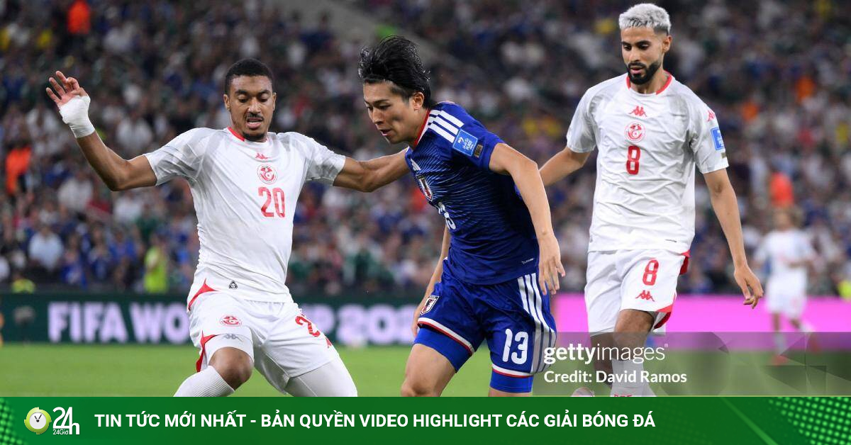 Video bóng đá Nhật Bản – Tunisia: Chiến thắng "4 sao" ở trận đấu lịch sử (World Cup)