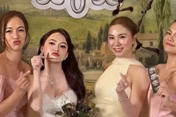 Dàn chị đẹp hát, nhảy trong tiệc cưới Xuân Nghi