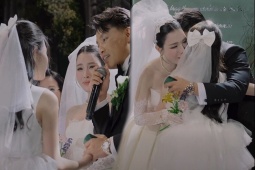 Con gái riêng của vợ xuất hiện trong đám cưới, Văn Thanh hứa hẹn điều đặc biệt