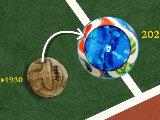 Quả bóng World Cup 'tiến hoá' thế nào sau 100 năm?