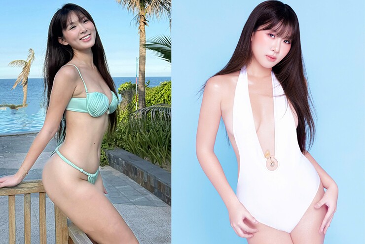 Hot girl pickleball Kim “vén váy” nóng bỏng với bikini, hé lộ quyết định táo bạo