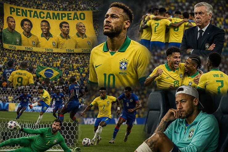 Brazil & giấc mơ World Cup thứ 6: Phụ thuộc “phép màu” Neymar?