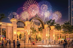 Crown Grand Mansion: Bộ sưu tập dinh thự và shopvillas đón đầu tiềm năng thương mại tại Tây Hồ Tây