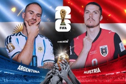 Trực tiếp bóng đá Argentina - Áo: Chờ Messi tiếp đà thăng hoa (World Cup)