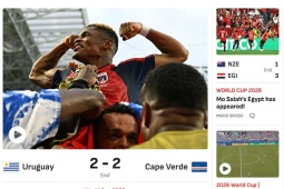 Báo chí thế giới thán phục Cape Verde, "tý hon" làm đảo ngược World Cup 2026