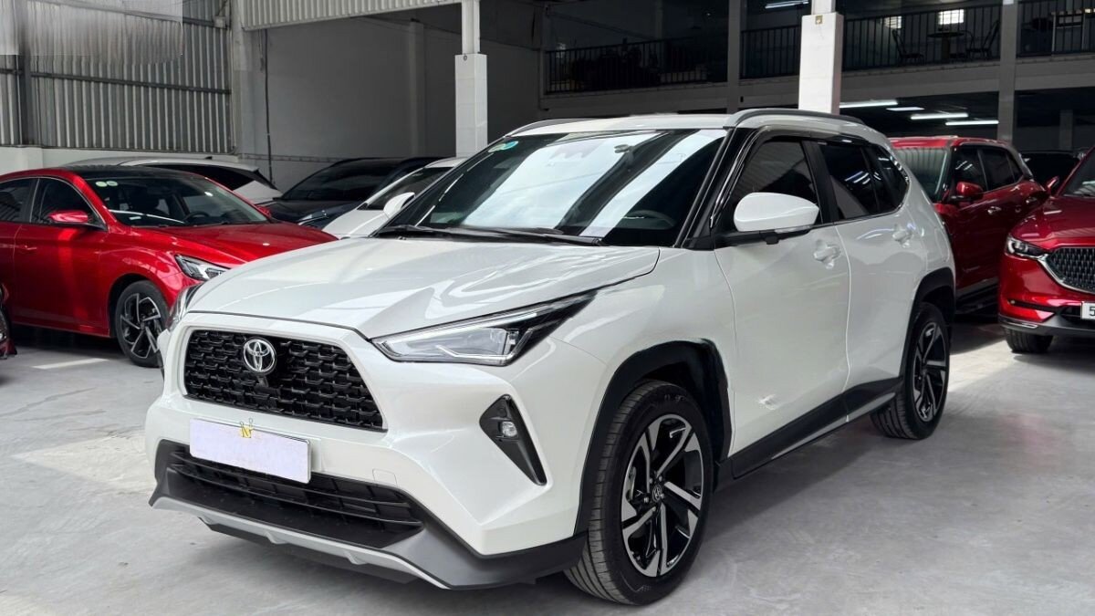Ảnh thực tế một chiếc&nbsp;Toyota Yaris Cross đời 2025 được rao bán.
