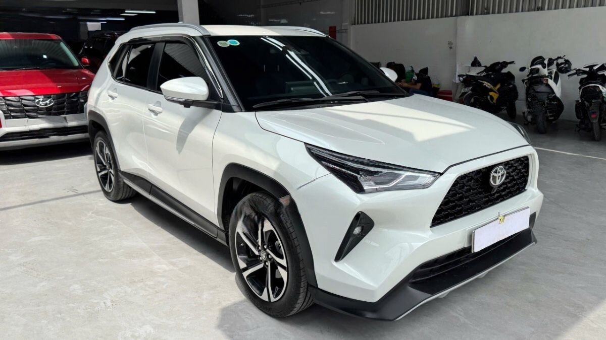 Ảnh thực tế một chiếc&nbsp;Toyota Yaris Cross đời 2025 được rao bán.