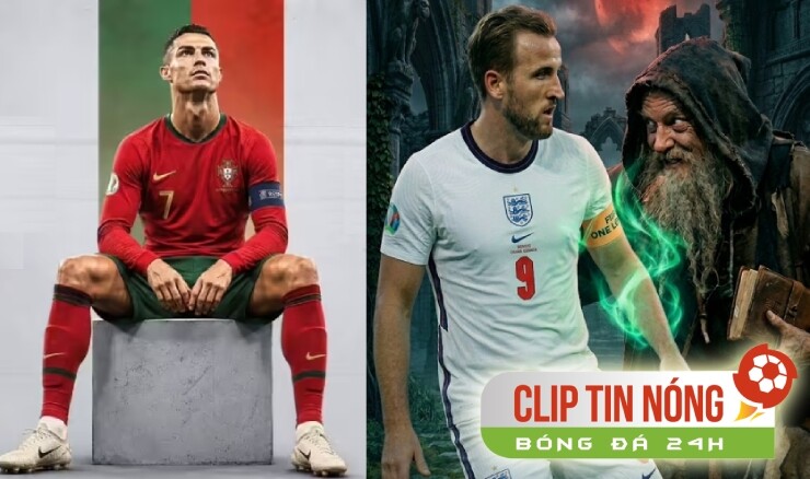 "Thầy phù thủy" dọa yểm bùa Harry Kane, Ronaldo không chấp nhận thay người dù đá tệ (Clip tin nóng) - 1