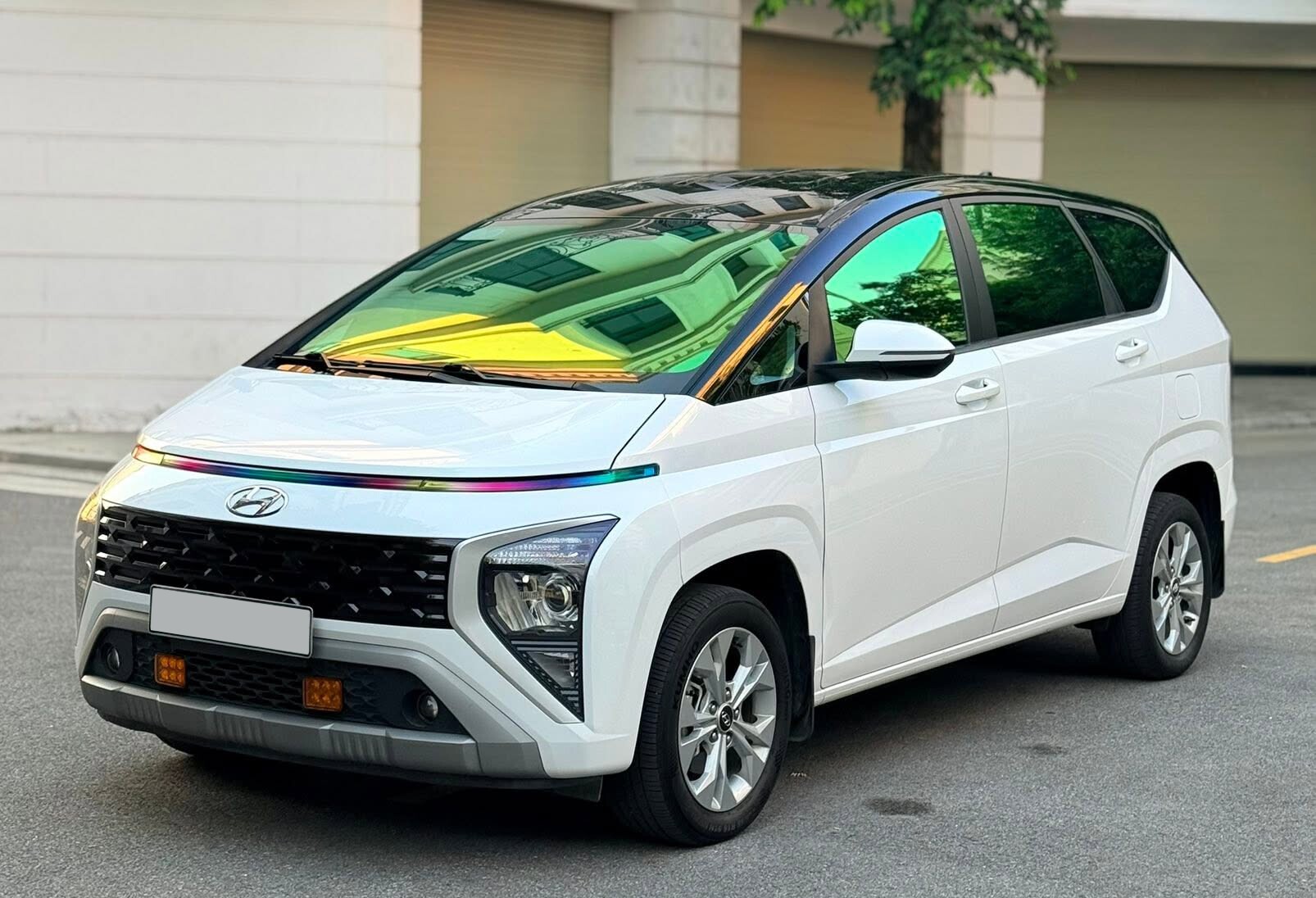 Hyundai Stargazer là một trong những mẫu xe được tìm kiếm khá nhiều nhờ thiết kế hiện đại. (Ảnh minh hoạ)