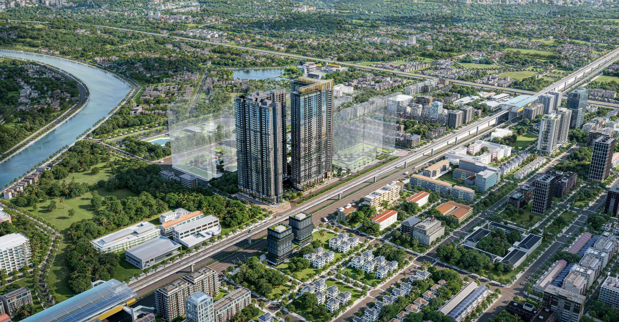 Tại khu vực lõi trung tâm, không nhiều dự án đáp ứng các tiêu chí về vị trí, khả năng kết nối và chất lượng sống.