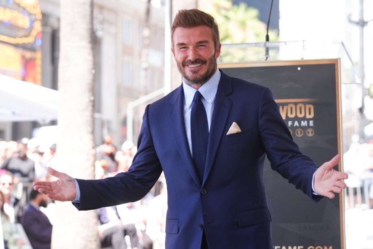 David Beckham. Ảnh: AP.