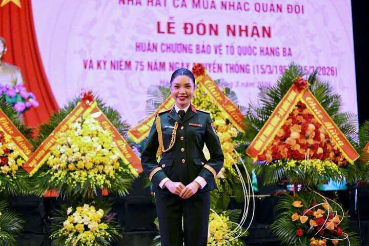 Nhan sắc nữ trung úy 25 tuổi gây sốt ở Miss Grand Vietnam 2026 - 7