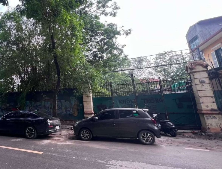 Khu "đất vàng" tại số 18 Cao Bá Quát, phường Ba Đình, TP Hà Nội. Ảnh: Hoàng Thành