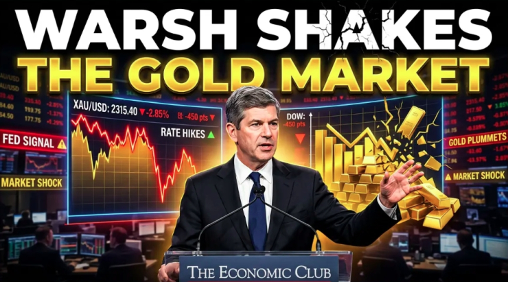 Tân Chủ tịch FED Kevin Warsh (Ảnh: Kitco News)