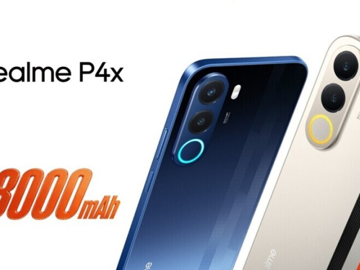 Realme P4x 4G ra mắt: Pin 8.000 mAh, giá 5,08 triệu đồng