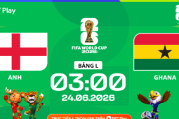 Nhận định tỷ số Anh vs Ghana (3h00 ngày 24/6, bảng L World Cup 2026): “Tam Sư” thắng trận?