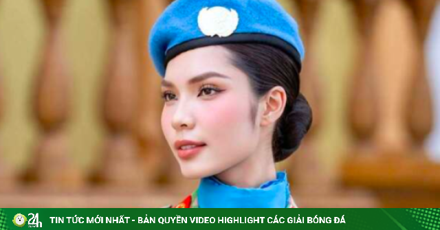 Nhan sắc nữ trung úy 25 tuổi gây sốt ở Miss Grand Vietnam 2026