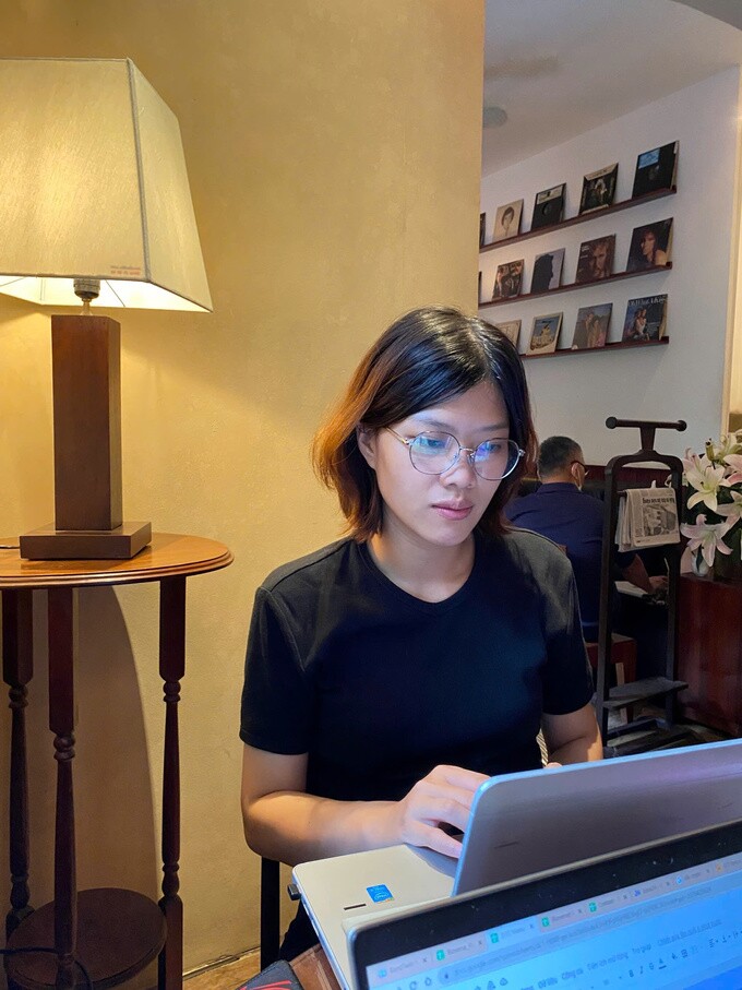 Trang Nguyễn, 30 tuổi, làm trong ngành CNTT ở TP HCM. Ảnh: Nhân vật cung cấp