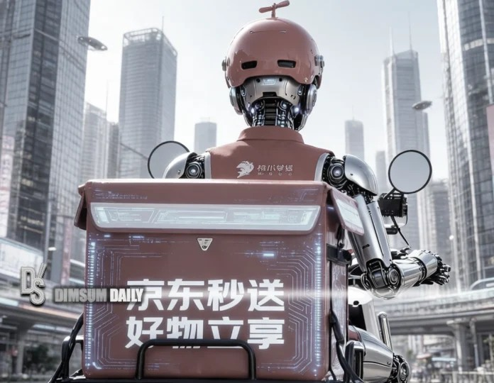 Chủ tịch JD.com Richard Liu cảnh báo robot sẽ thay thế 700.000 nhân viên giao hàng của hãng. Ảnh: Dimsum Daily