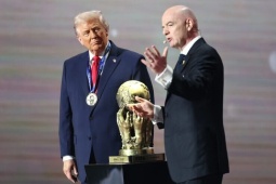 Tổng thống Trump sẽ trao cúp cho đội vô địch World Cup 2026