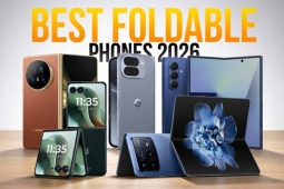 Xếp hạng smartphone màn hình gập tốt nhất tháng 6/2026