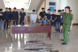 Bắt khẩn cấp 9 đối tượng tham gia hỗn chiến khiến 2 người nhập viện