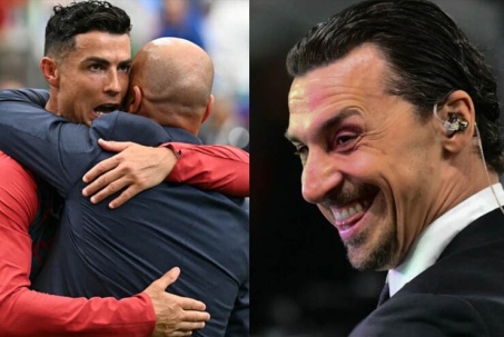 Ibrahimovic phản bác thông điệp của Ronaldo, nói điều bất ngờ về CR7
