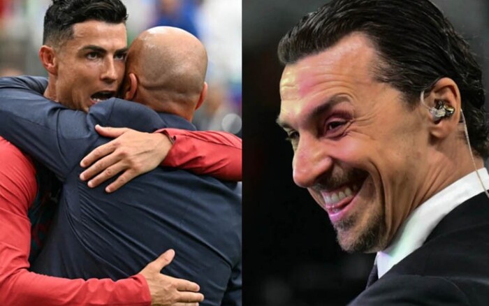 Ibrahimovic phản bác thông điệp của Ronaldo, nói điều bất ngờ về CR7