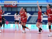 Dàn chân dài U18 bóng chuyền nữ Việt Nam hạ Philippines 3-0, tiến thẳng bán kết
