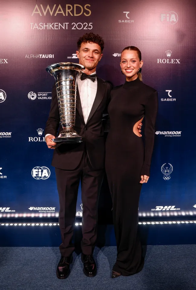 Lando Norris và Margarida Corceiro đã hẹn hò được 2 năm