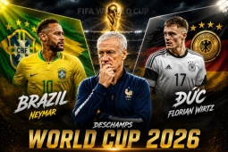 ĐT Pháp đứng trước lựa chọn khó tại World Cup: Đối đầu với Đức hay Brazil?