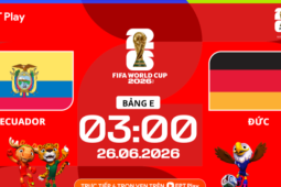 Nhận định tỷ số Ecuador vs Đức (3h00 ngày 26/6, bảng E World Cup 2026): “Xe tăng” chiến thắng?