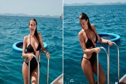 Nữ MC đẹp nhất World Cup Diletta Leotta khoe đường cong nóng bỏng trên du thuyền