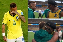 Neymar bật khóc khi trở lại ĐT Brazil sau 981 ngày, Ronaldinho tri ân xúc động