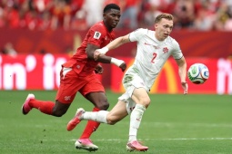 Video bóng đá Thụy Sĩ - Canada: Hiệp 2 bùng nổ, định đoạt ngôi đầu (World Cup)