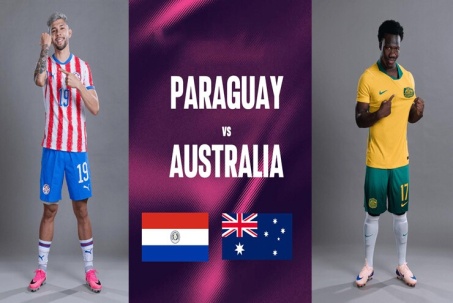 Trực tiếp bóng đá Paraguay - Australia: Vé đi tiếp trong tầm tay (World Cup)