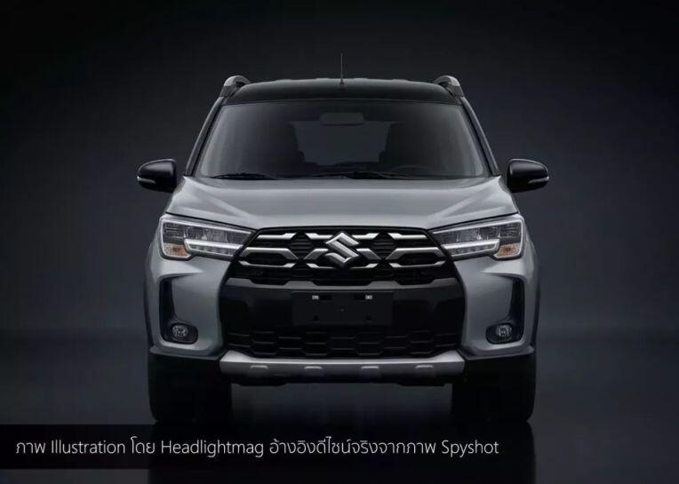 Suzuki XL7 mới sẽ có phần cản trước thay đổi.&nbsp;