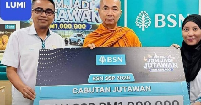 Nhà sư thành triệu phú sau một đêm nhờ trúng số