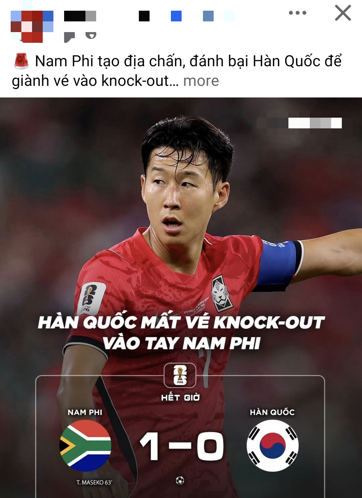 World Cup 2026: Dân mạng nói gì về Son Heung-min và đồng đội sau trận Hàn Quốc - Nam Phi - 2