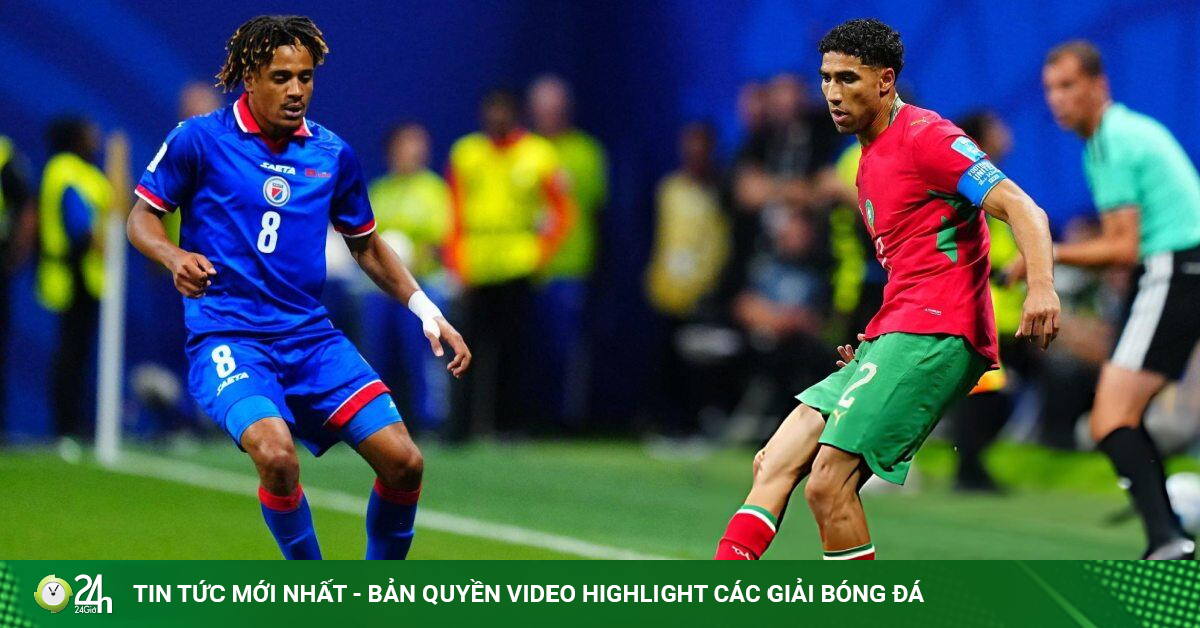 Video bóng đá Morocco - Haiti: Rượt đuổi tỷ số điên rồ (World Cup)