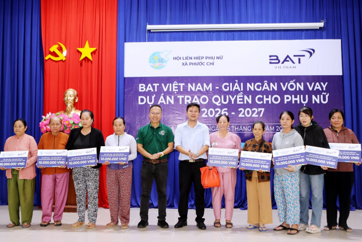 BAT Việt Nam mở rộng chương trình “Trao quyền cho Phụ nữ” tại vùng biên giới Tây Ninh