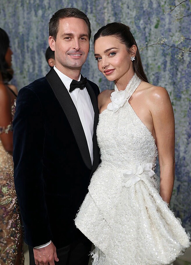 Miranda Kerr và chồng, tỷ phú Evan Spiegel. Ảnh: Instagram Evan Spiegel