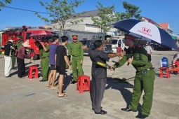 An ninh siết chặt tại phiên xử kẻ sát hại 3 người nhà vợ 'hờ'