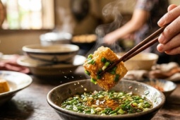 Cách làm đậu tẩm mỡ hành đúng kiểu Hà Nội