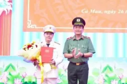 Đại tá Lê Mạnh Hùng làm Phó Giám đốc Công an Cà Mau